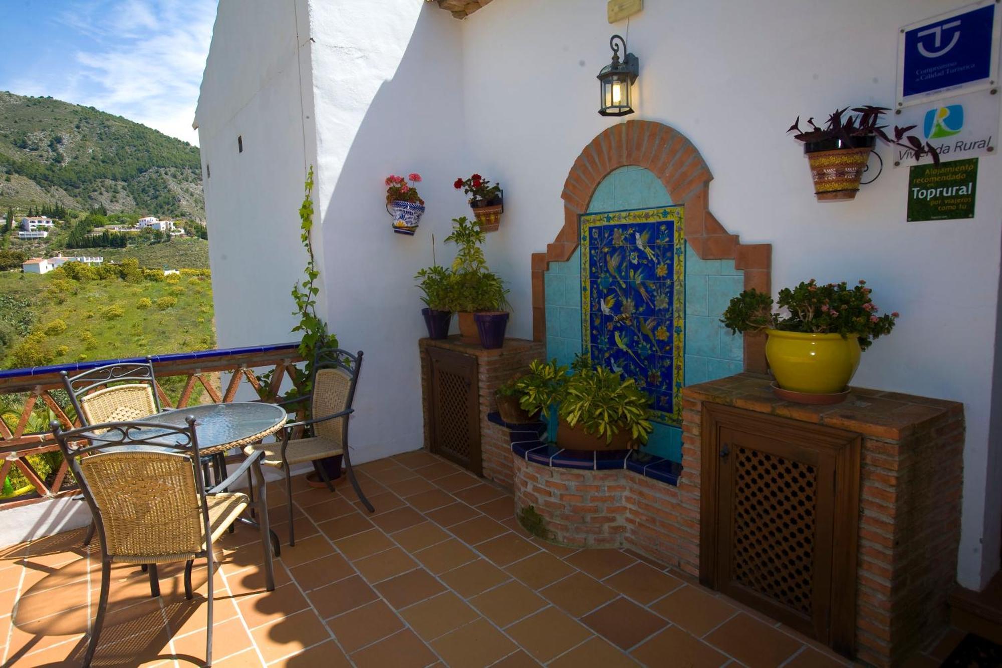 Casa Rural Alqueria Del Duende Frigiliana Eksteriør bilde